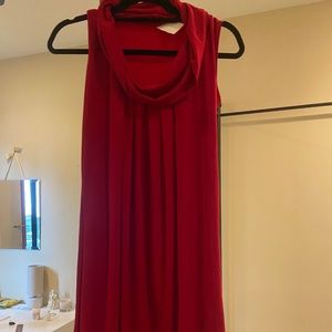 Elizabeth Anthony Small Red Mini Dress